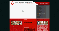 Desktop Screenshot of citannengineers.co.in